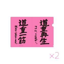 SAYUMINGLANDOLL～再生～道重再生クリアファイル2枚セット